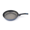 12.5 Inch Blue 3D Coating Frying Pan
