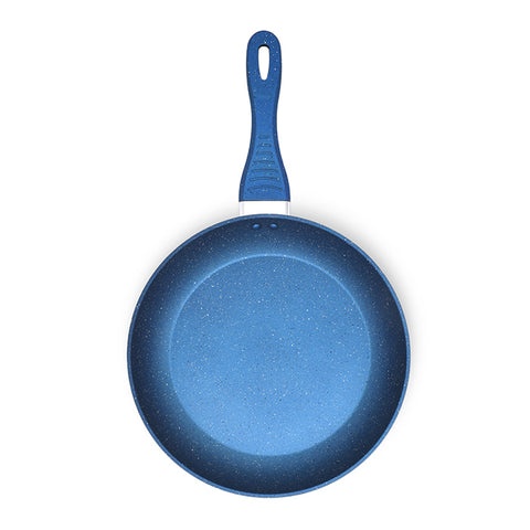 Blue Marble Forged 11 Inch Frying Pan