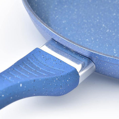 Blue Marble Forged 12 Inch Frying Pan