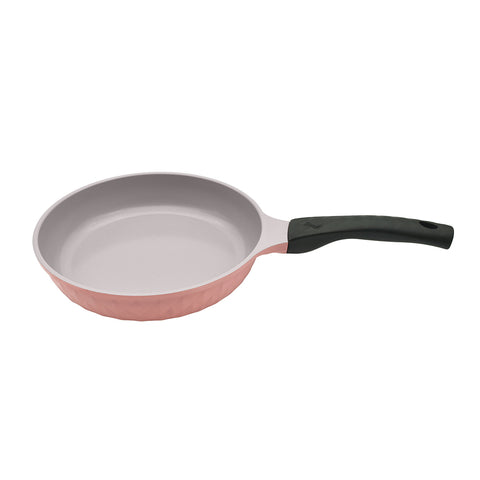 Pink Icing Healthy Nonstick Ceramic 2 Pcs Frying Pan & Wok Set