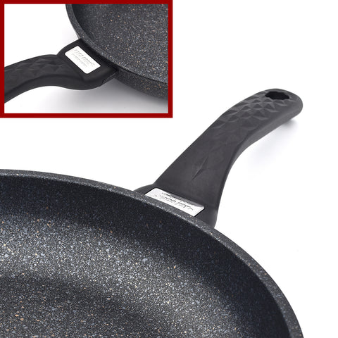 Ace Cook Honeycomb Oil Pattern Marble Frying Pan, Pots & Lids 7 PCS Set